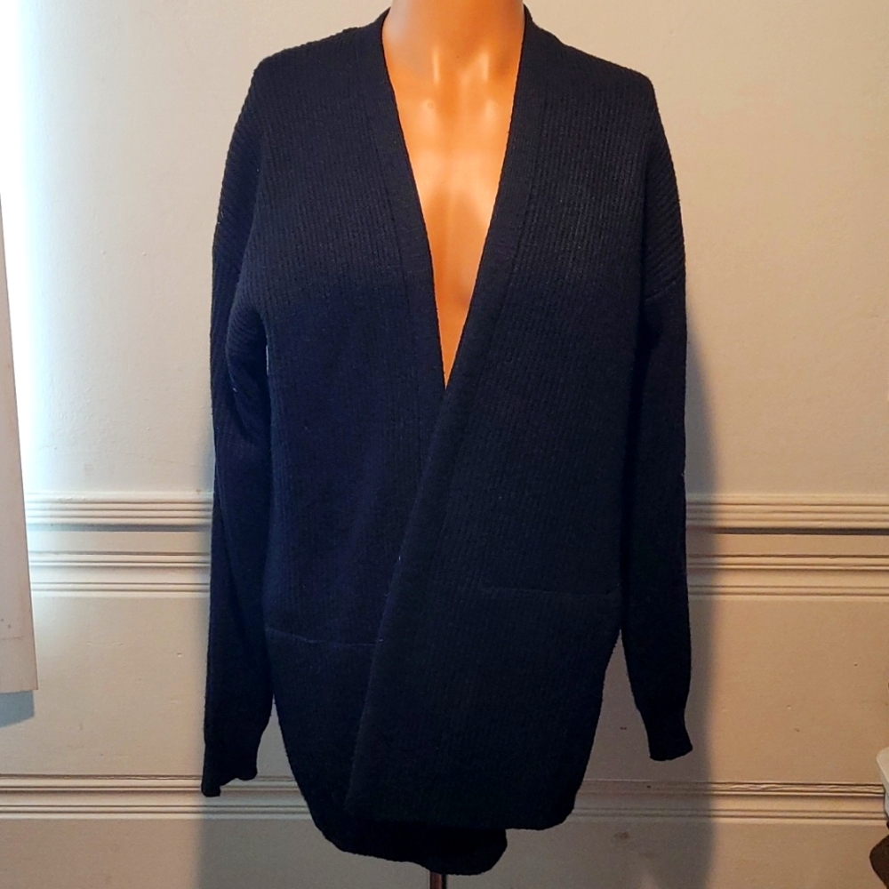 Bershka Black Cardigan Small